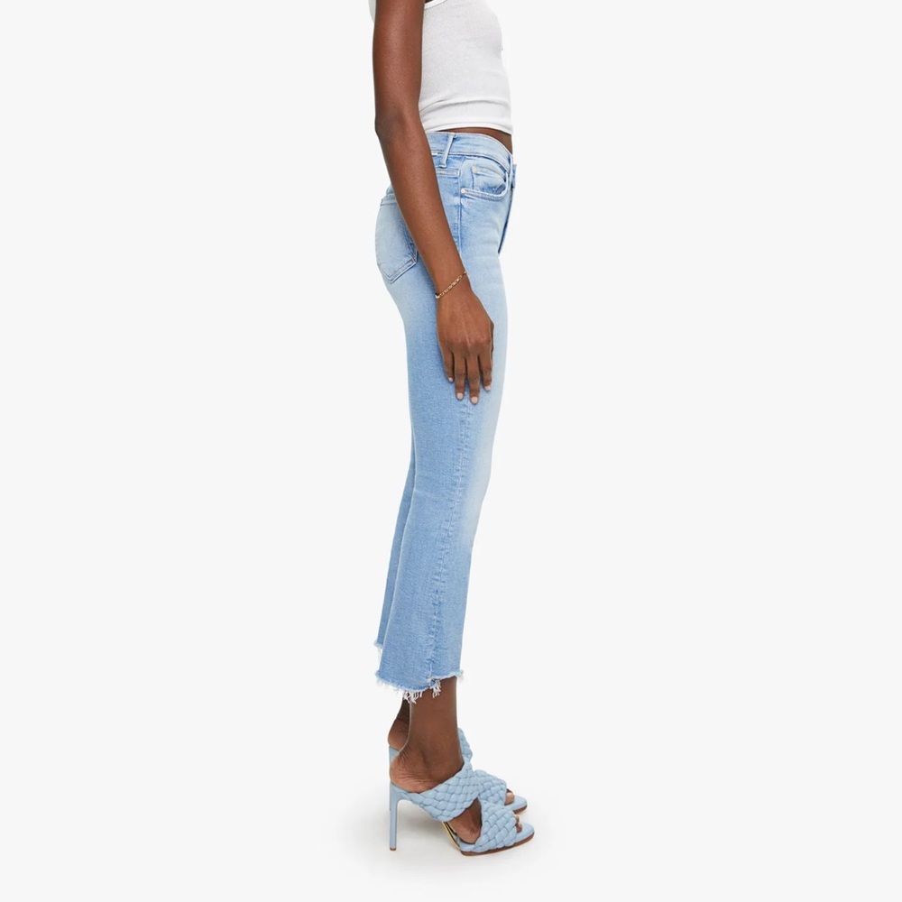 MOTHER the Insider Crop Step Fray Jeans - Picture 2 of 7